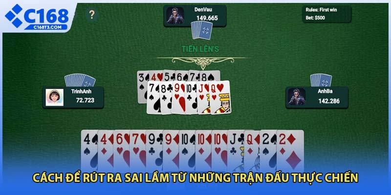 Cách để rút ra sai lầm từ những trận đấu thực chiến